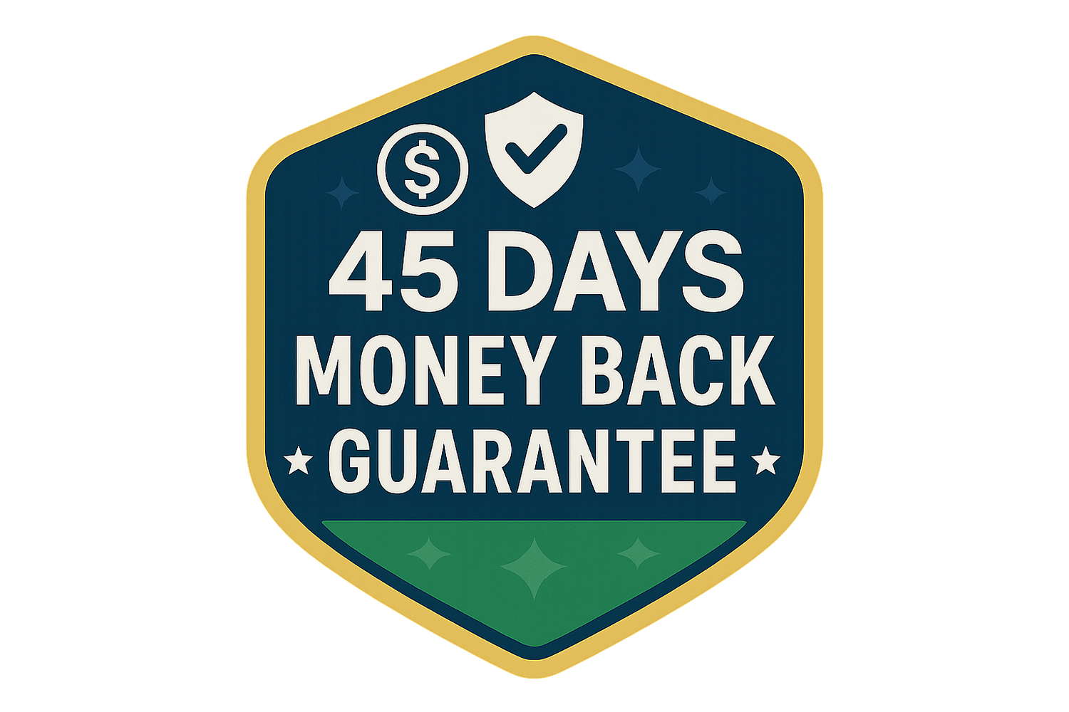 45 дни гаранция за връщане на парите